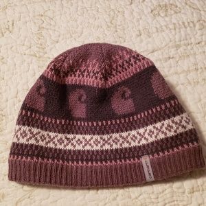 NWOT Carhartt Purple & Pink Fair Isle Knit Beanie